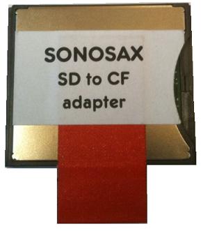 SD to Compact Flash adapter