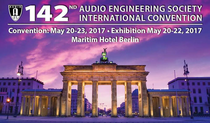 Meet us at the 142nd AES Convention in Berlin