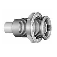 LEMO 3-pin male chassis connector EGJ.1B.303.CLA