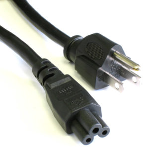 Power cord USA/JAPAN with connector C5, length 1.8m