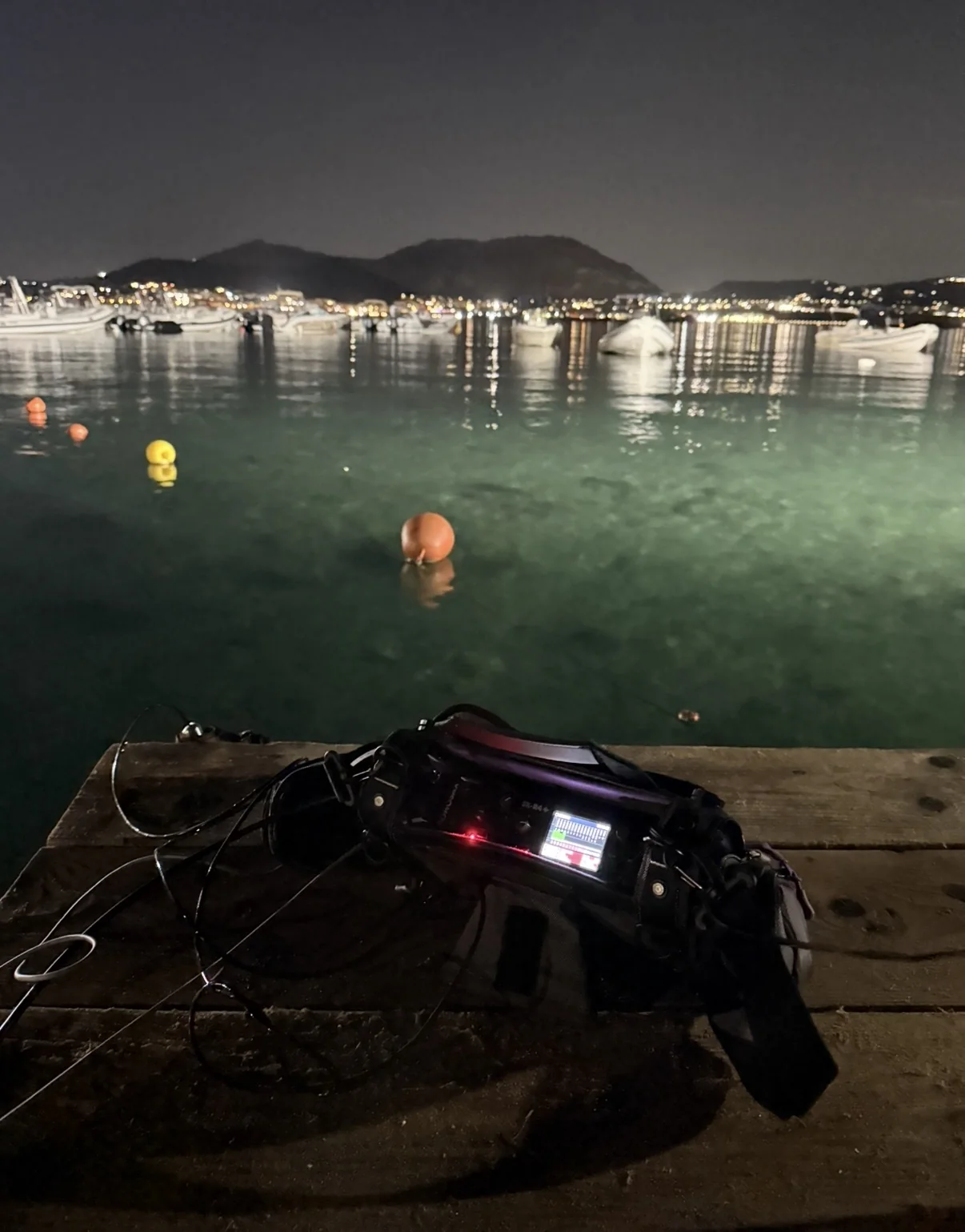 SONOSAX SX-R4+ used by the water in Baia